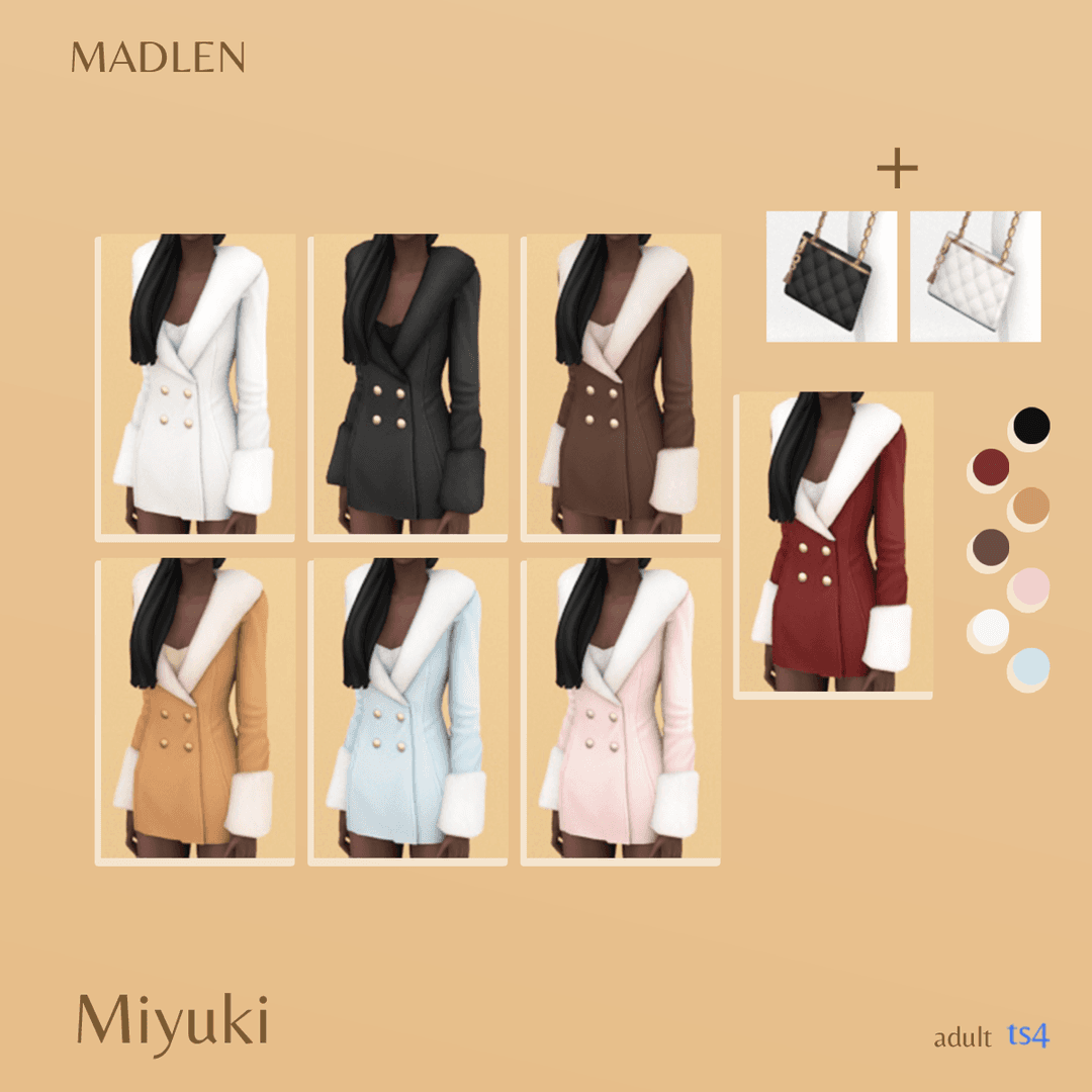 Галерея мода Пальто Miyuki Coat #1